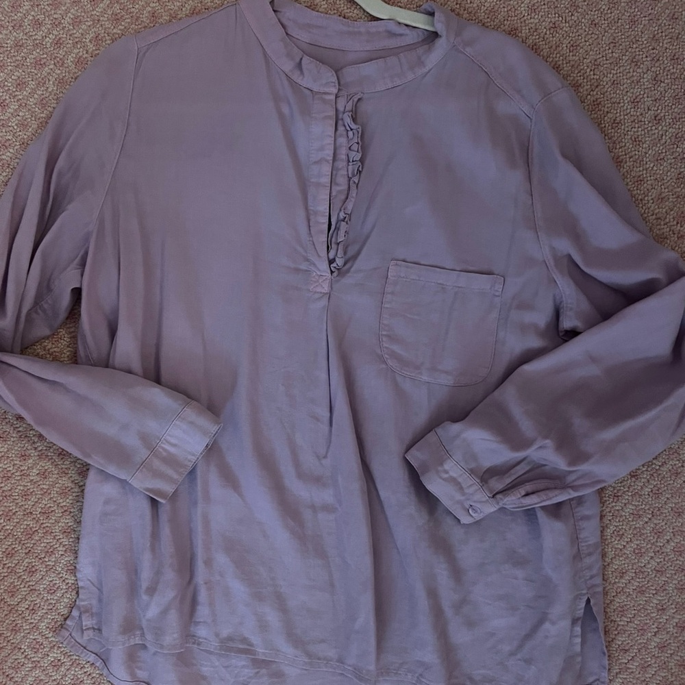 A Shirt Thing cotton blouse size Small